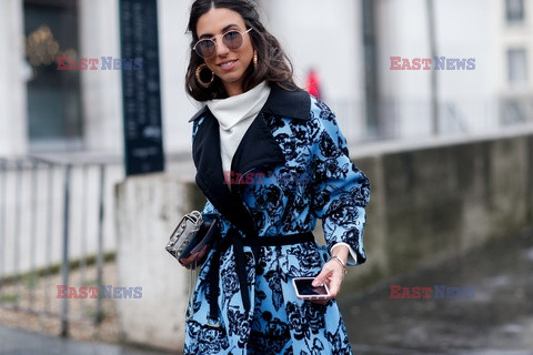 Street fashion na Tygodniu mody w Paryżu - zima 2018/19