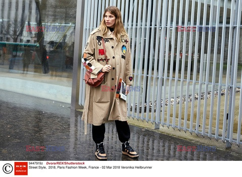 Street fashion na Tygodniu mody w Paryżu - zima 2018/19