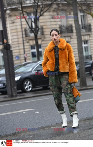 Street fashion na Tygodniu mody w Paryżu - zima 2018/19