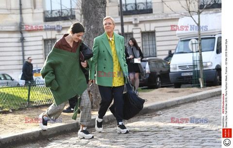 Street fashion na Tygodniu mody w Paryżu - zima 2018/19