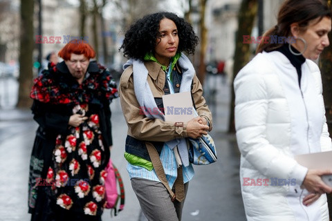 Street fashion na Tygodniu mody w Paryżu - zima 2018/19