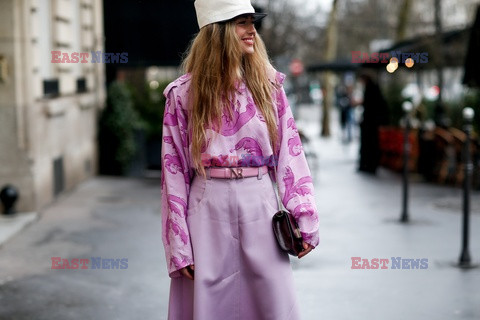 Street fashion na Tygodniu mody w Paryżu - zima 2018/19