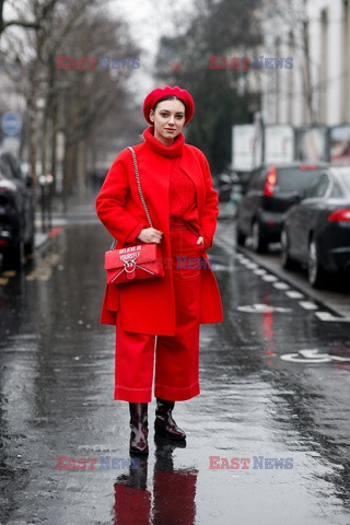 Street fashion na Tygodniu mody w Paryżu - zima 2018/19