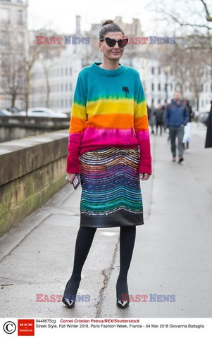 Street fashion na Tygodniu mody w Paryżu - zima 2018/19