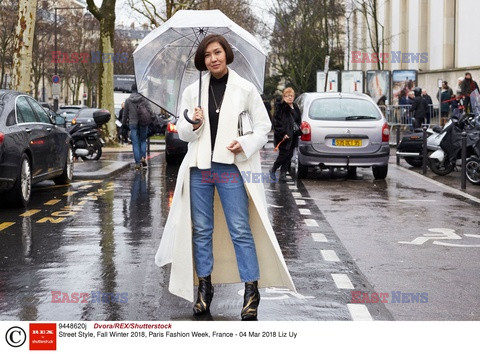 Street fashion na Tygodniu mody w Paryżu - zima 2018/19