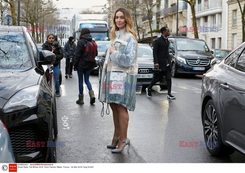 Street fashion na Tygodniu mody w Paryżu - zima 2018/19