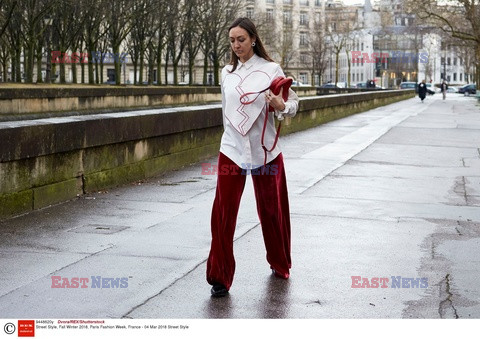 Street fashion na Tygodniu mody w Paryżu - zima 2018/19