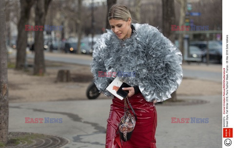 Street fashion na Tygodniu mody w Paryżu - zima 2018/19