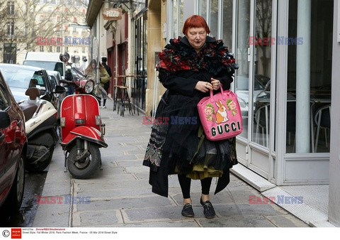 Street fashion na Tygodniu mody w Paryżu - zima 2018/19