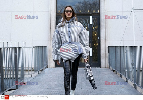 Street fashion na Tygodniu mody w Paryżu - zima 2018/19