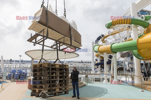 Największy pasażerski statek świata Symphony of the Seas - Sipa