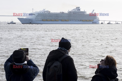 Największy pasażerski statek świata Symphony of the Seas - Sipa