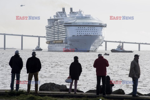 Największy pasażerski statek świata Symphony of the Seas - Sipa