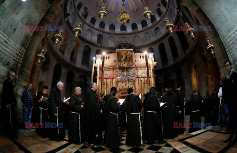 Franciszkanie - Strażnicy Grobu Świętego - AFP