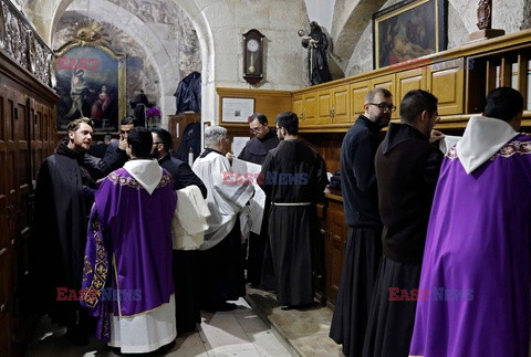 Franciszkanie - Strażnicy Grobu Świętego - AFP