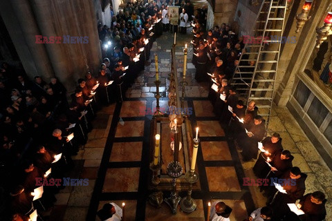 Franciszkanie - Strażnicy Grobu Świętego - AFP