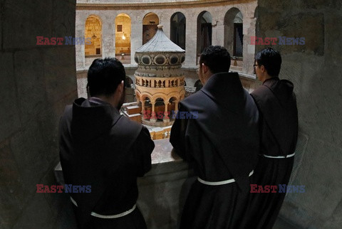 Franciszkanie - Strażnicy Grobu Świętego - AFP