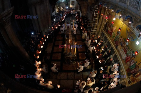 Franciszkanie - Strażnicy Grobu Świętego - AFP