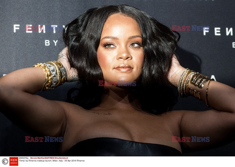 Rihanna na prezentacji Fenty