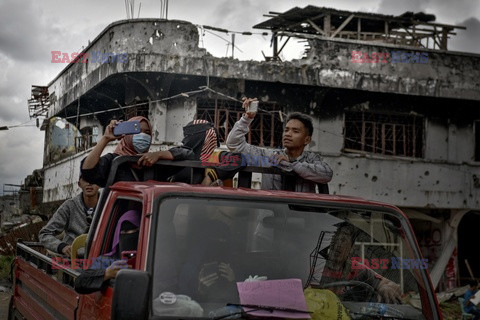 Zniszczone Marawi - NYT