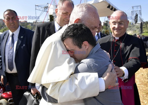 Papież Franciszek w Alessano