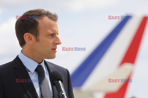 Emmanuel Macron z wizytą w USA