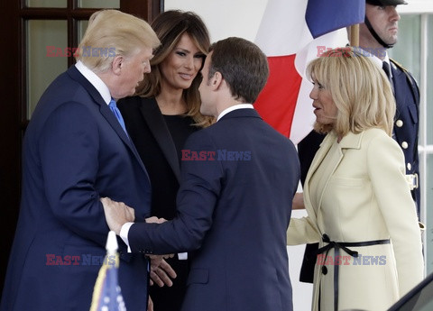 Emmanuel Macron z wizytą w USA