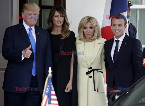 Emmanuel Macron z wizytą w USA