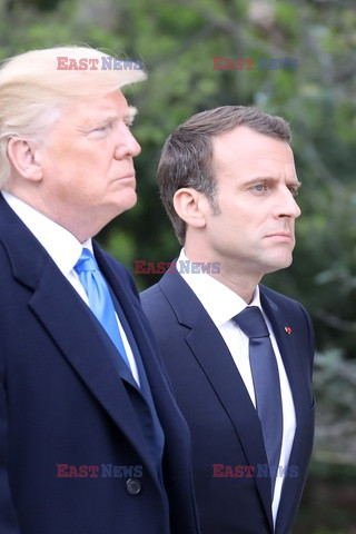 Emmanuel Macron z wizytą w USA