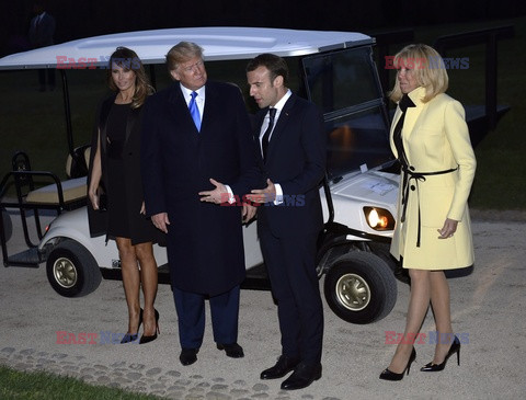 Emmanuel Macron z wizytą w USA