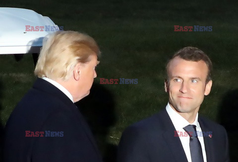 Emmanuel Macron z wizytą w USA