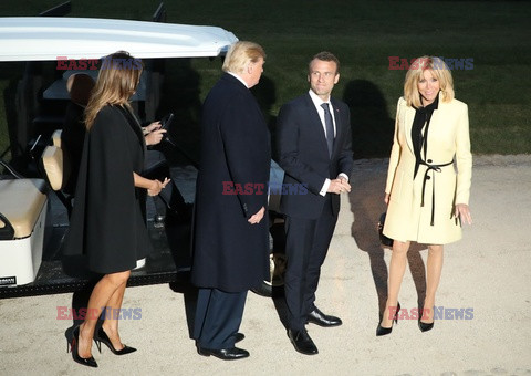 Emmanuel Macron z wizytą w USA