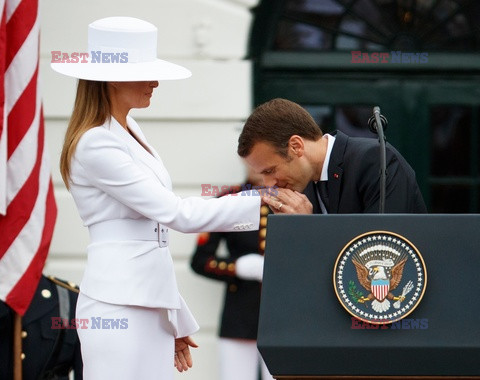 Emmanuel Macron z wizytą w USA