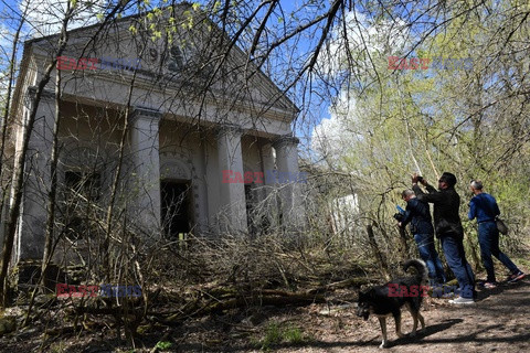 Atomowa turystyka w Czarnobylu - AFP