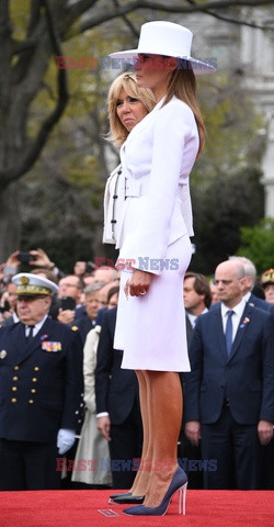 Emmanuel Macron z wizytą w USA