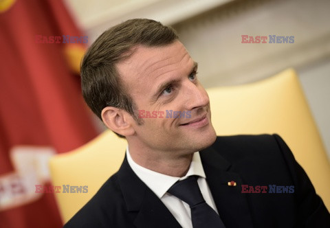 Emmanuel Macron z wizytą w USA