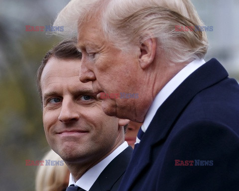 Emmanuel Macron z wizytą w USA