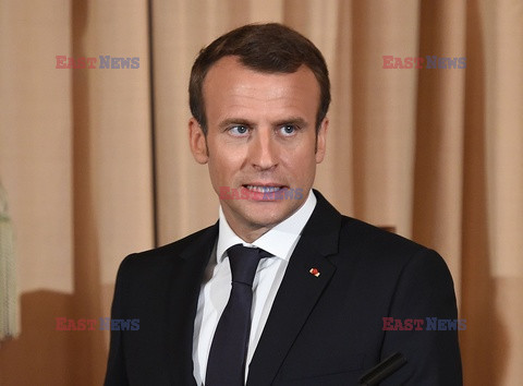 Emmanuel Macron z wizytą w USA