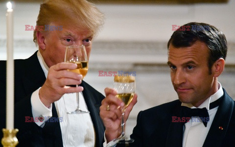 Emmanuel Macron z wizytą w USA