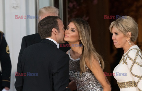 Emmanuel Macron z wizytą w USA