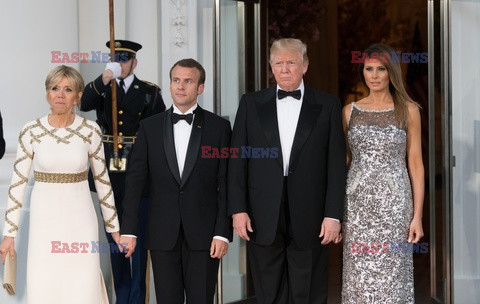 Emmanuel Macron z wizytą w USA