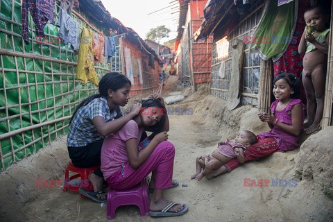 Bangladesz - obóz dla ludu Rohingya - Vu Images