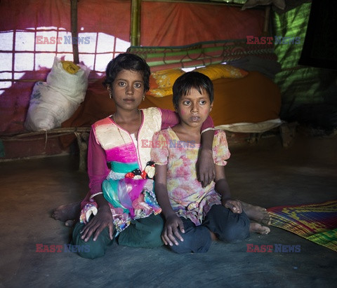 Bangladesz - obóz dla ludu Rohingya - Vu Images