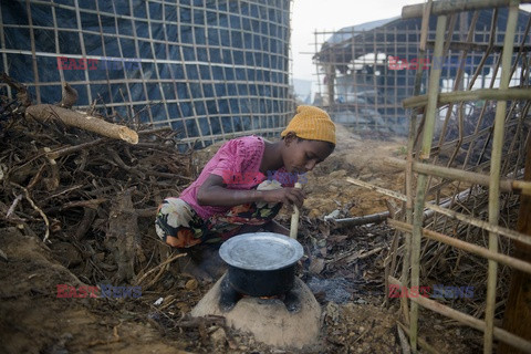 Bangladesz - obóz dla ludu Rohingya - Vu Images