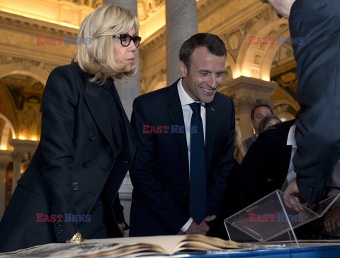 Emmanuel Macron z wizytą w USA