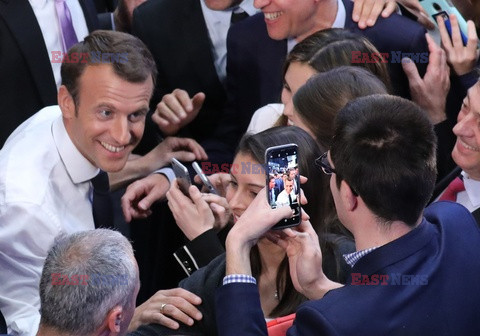 Emmanuel Macron z wizytą w USA