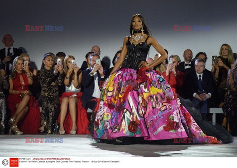 Cannes 2018 - pokaz Fashion For Relief