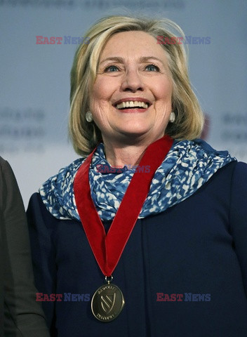 Hillary Clinton otrzymała medal Radcliffea  