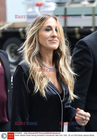 Sarah Jessica Parker kręci reklamę dla Intimissimi