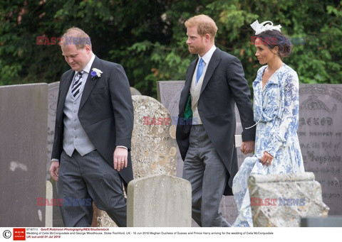 Książęta Sussex na ślubie kuzynki